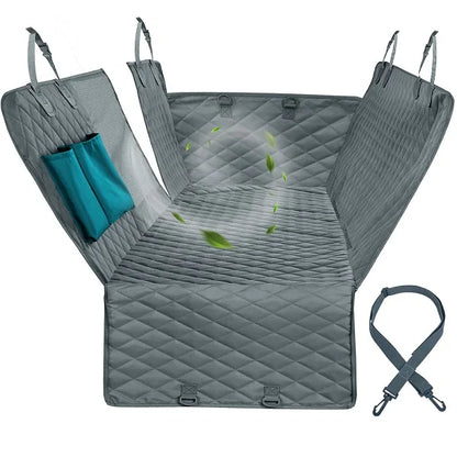 PETRAVEL-funda para asiento de coche para perros, impermeable, para viaje, hamaca, Protector de asiento trasero, estera, portador de seguridad para perros