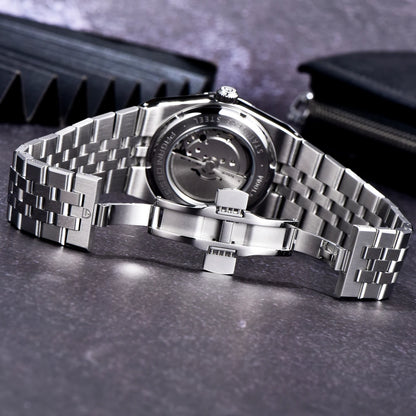 Pagani Design YS027 Men’s Automatic Watch – 3D Rhombus Dial, Miyota 8215, Sapphire Crystal, 100M Water Resistant