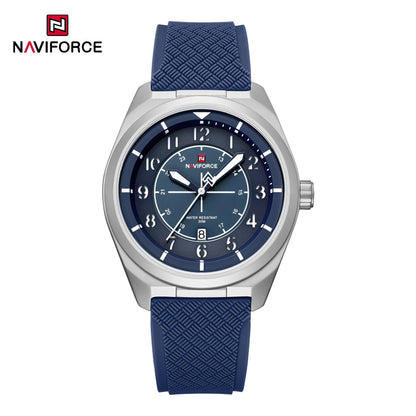 NAVIFORCE NF9281T Men's Quartz Watch – Tactical Style, Shockproof, 30M Waterproof, Silicone Strap