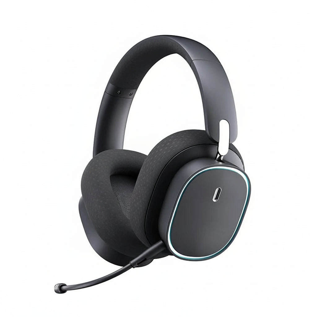 Auriculares para juegos Baseus GH02 con cable e inalámbricos, Bluetooth 5.3, controlador de 40 mm, RGB.