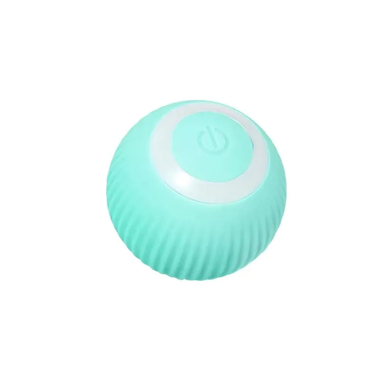 Juguetes eléctricos con pelota para gatos, juguetes inteligentes con rodamiento automático, interactivos para entrenamiento de gatos, juguetes para gatitos móviles para jugar en interiores