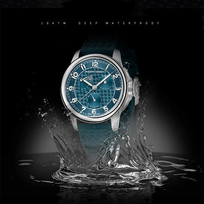PAGANI DESIGN PD-1780 Men's Quartz Watch – Sapphire Crystal, 100M Waterproof, Luminous, Calendar