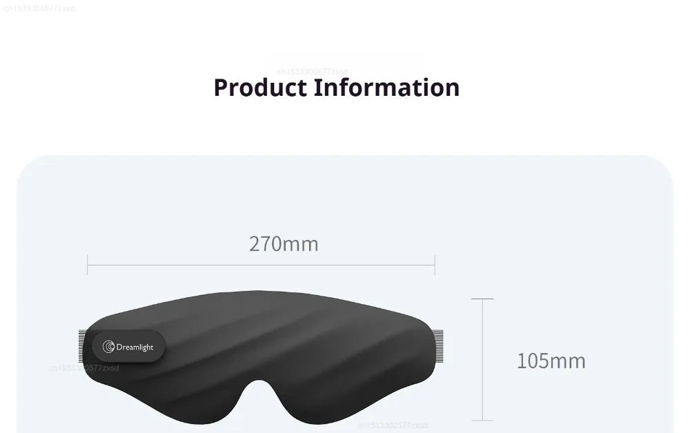 Xiaomi Dreamlight 4S – Máscara de Sueño 3D Ergonómica para Hombres y Mujeres