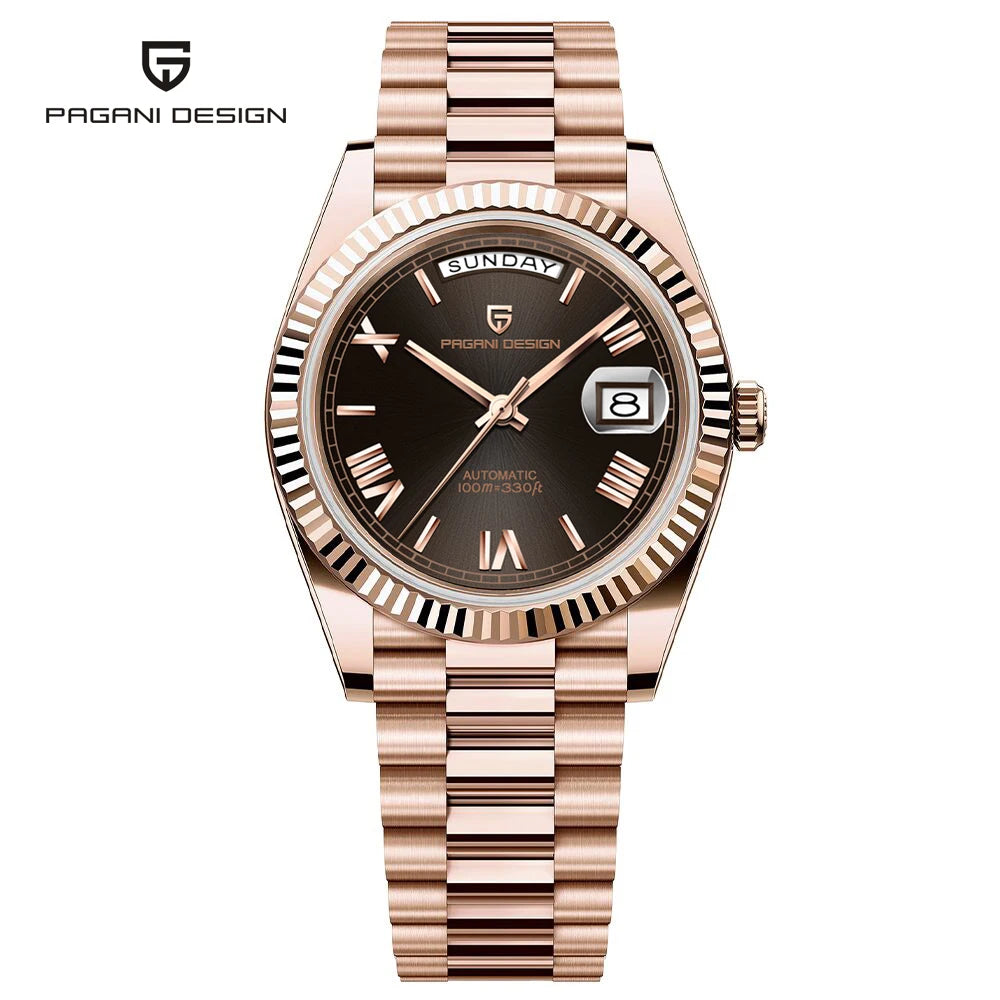 Pagani Design DD36 Men’s Automatic Watch – Seagull ST16 Movement, Sapphire Crystal, 100M Water Resistant