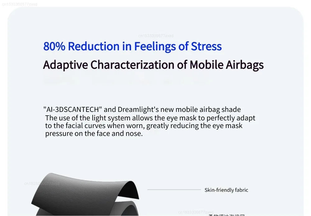 Xiaomi Dreamlight 4S – Máscara de Sueño 3D Ergonómica para Hombres y Mujeres