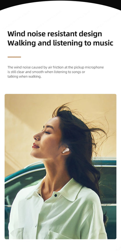 Lenovo-auriculares inalámbricos LP5, audífonos de música HiFi con Bluetooth, micrófono, deportivos, resistentes al agua, 100% originales, novedad de 2021